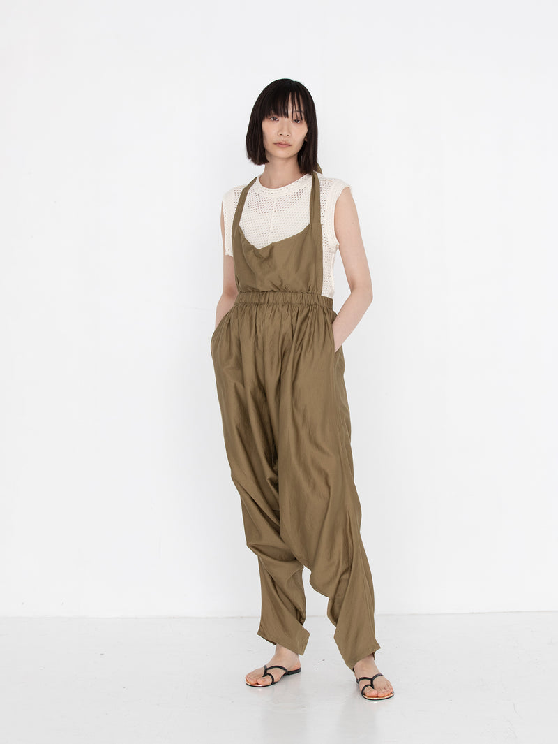 enrica | コットンサテンコンビネゾン