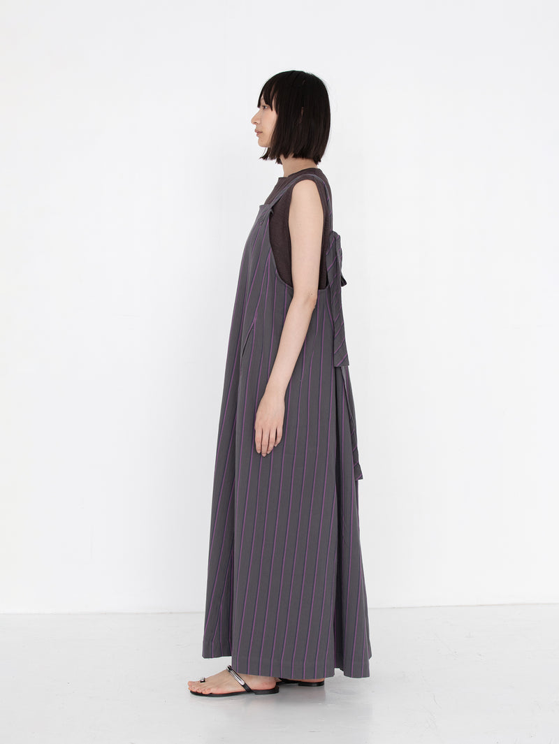 sana | dress (herringbone stripe)