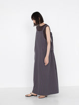 sana | dress (herringbone stripe)