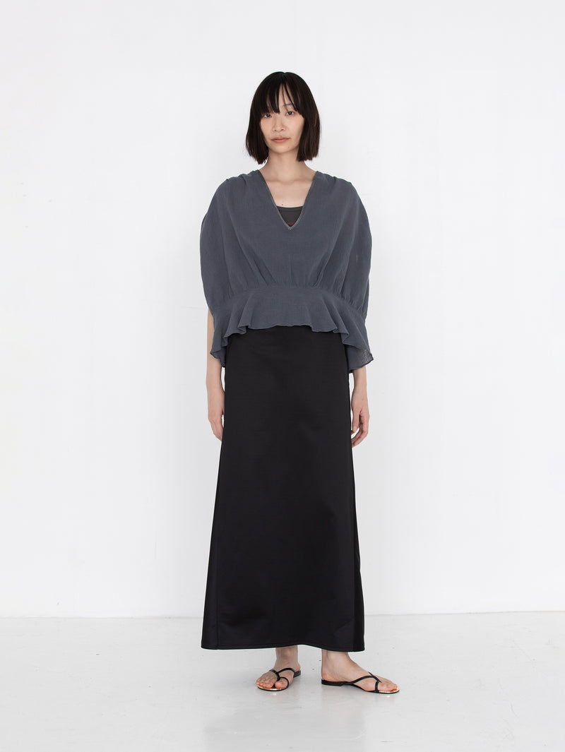 enrica | コットンWAVY Vネックトップス