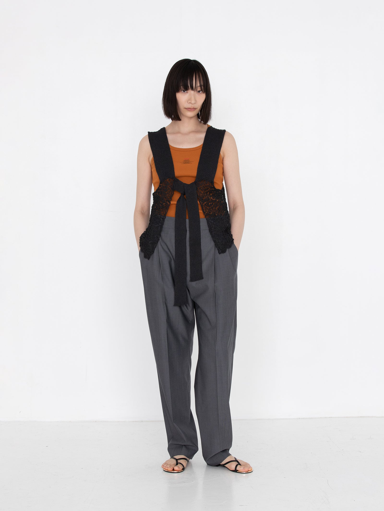 enrica | 2WAYニットベスト KNIT 225 – H+HELIOTROPE