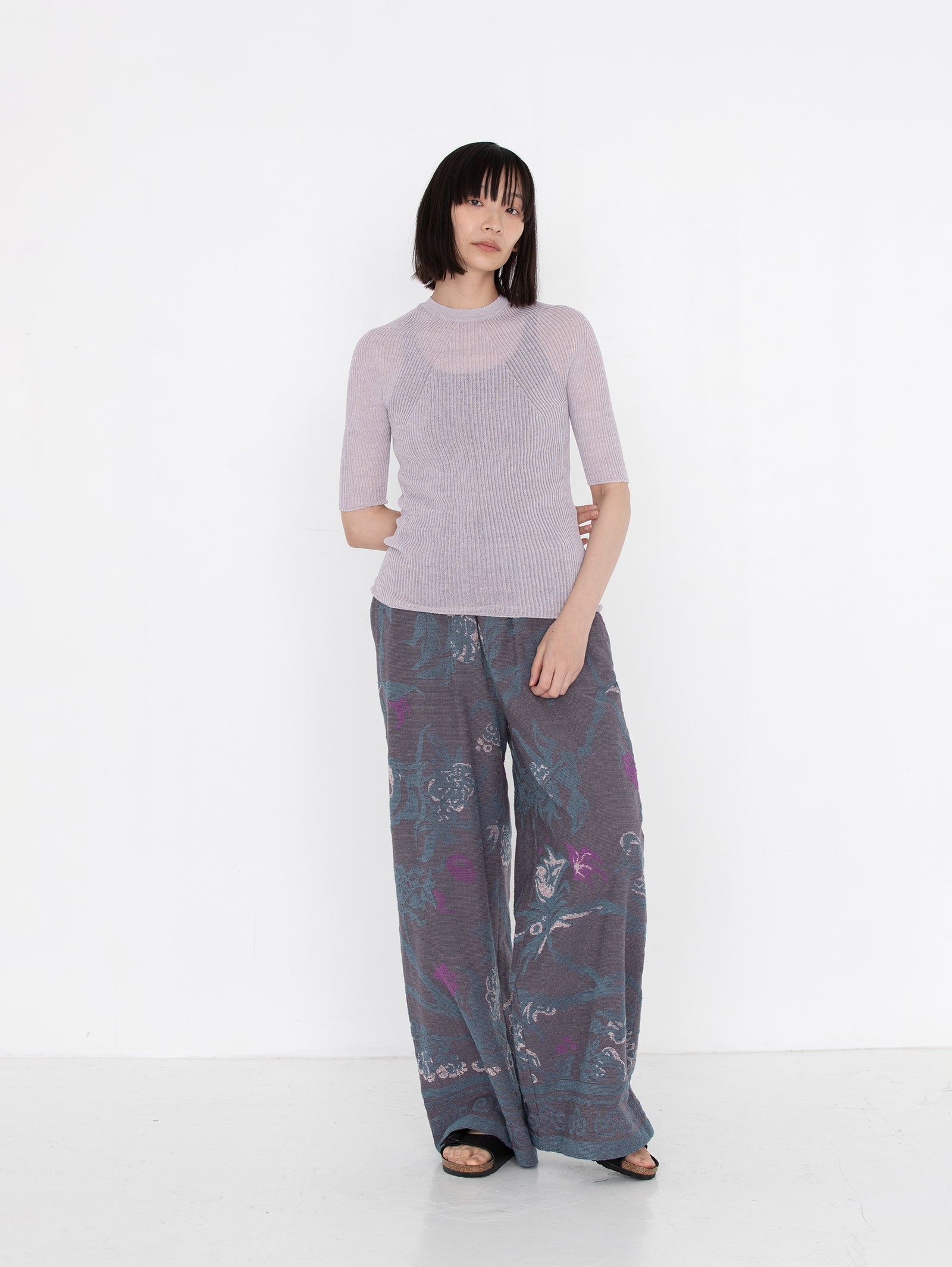 BATONER | シースルーリブネイチャー – H+HELIOTROPE