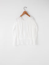 enrica | コットンWAVY Vネックトップス
