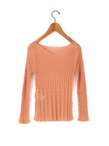 enrica | リネンリブニット2wayプルオーバー