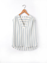 CHLOE STORA |  ストライプトップス BLOUSE