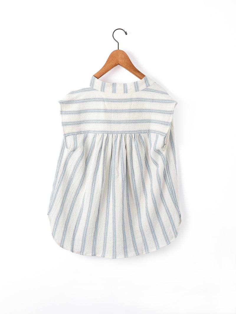 CHLOE STORA |  ストライプトップス BLOUSE