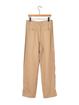 BOWTE | COTTON LINEN BOILE ZIP DETAIL CURB PANTS 261-04-0007
