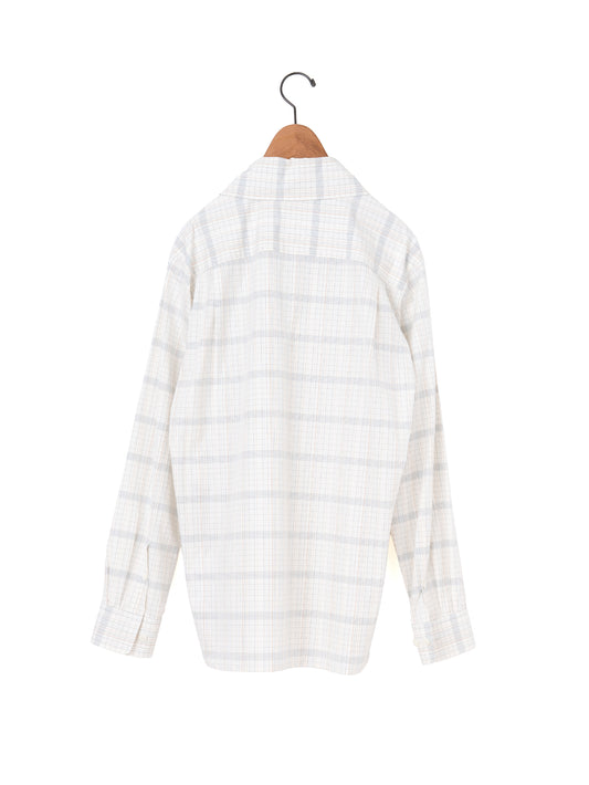 BOWTE | FINX COTTON GRID GRAPH CHECK BOW BLOUSE 261-01-0002