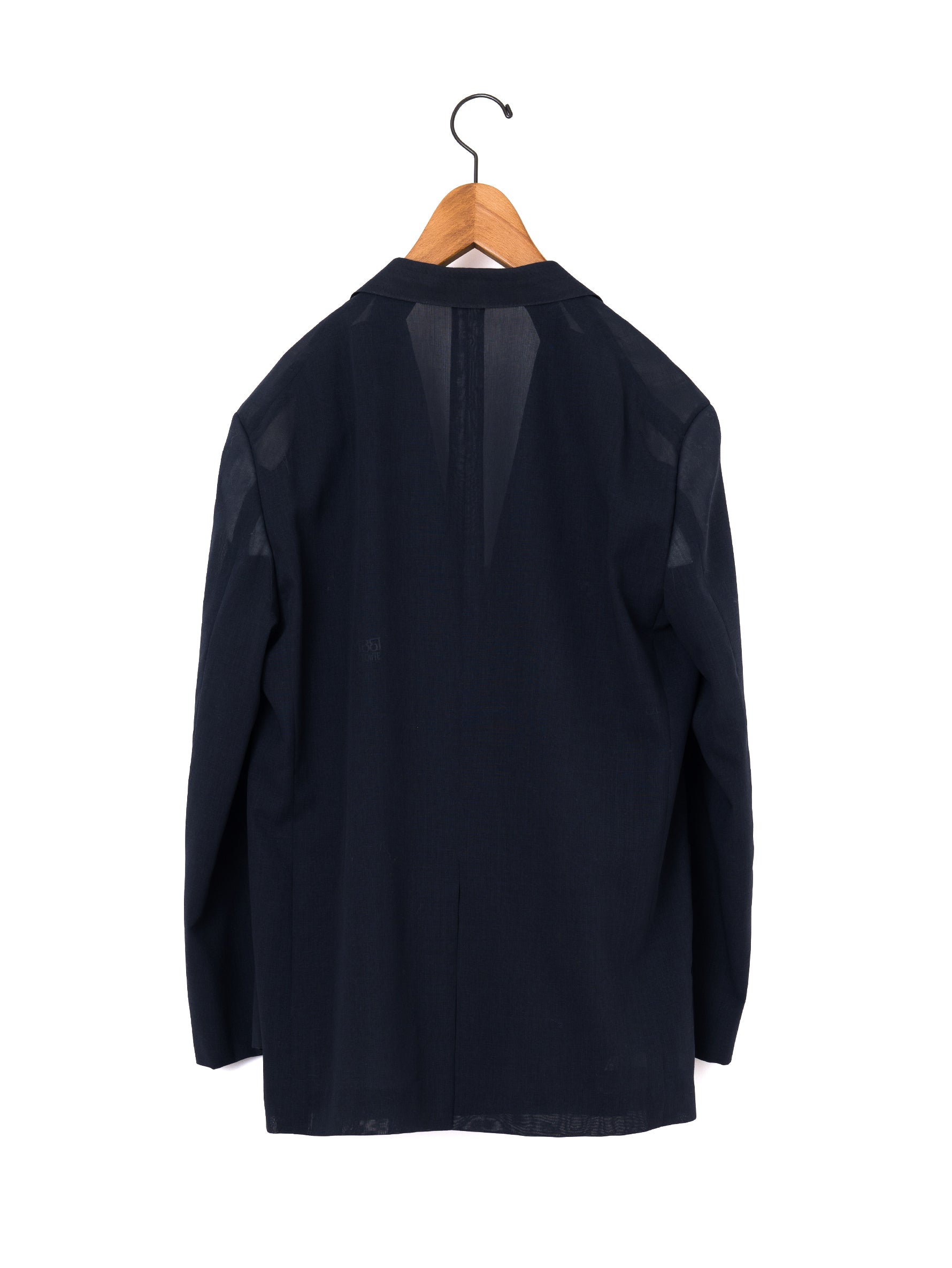 BOWTE | SUPER EXTRA FINE WORSTED & SILK SHEER VOILE TAILORED JACKET 261-06-0010