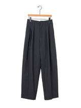 BOWTE | EXTRA FINE WORSTED TOROPICAL TUCKED RELAX WIDE PANTS 261-04-0002