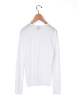 GGG | Side Slit Crew Neck Long Sleeve T  02-01-1854