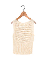 MAYDI | JAZMIN Wattle stich hand-knitted Top(For Women)