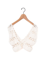 MAYDI | CONEXION Flower crochet stich w/buttons Bra Top(For Women)