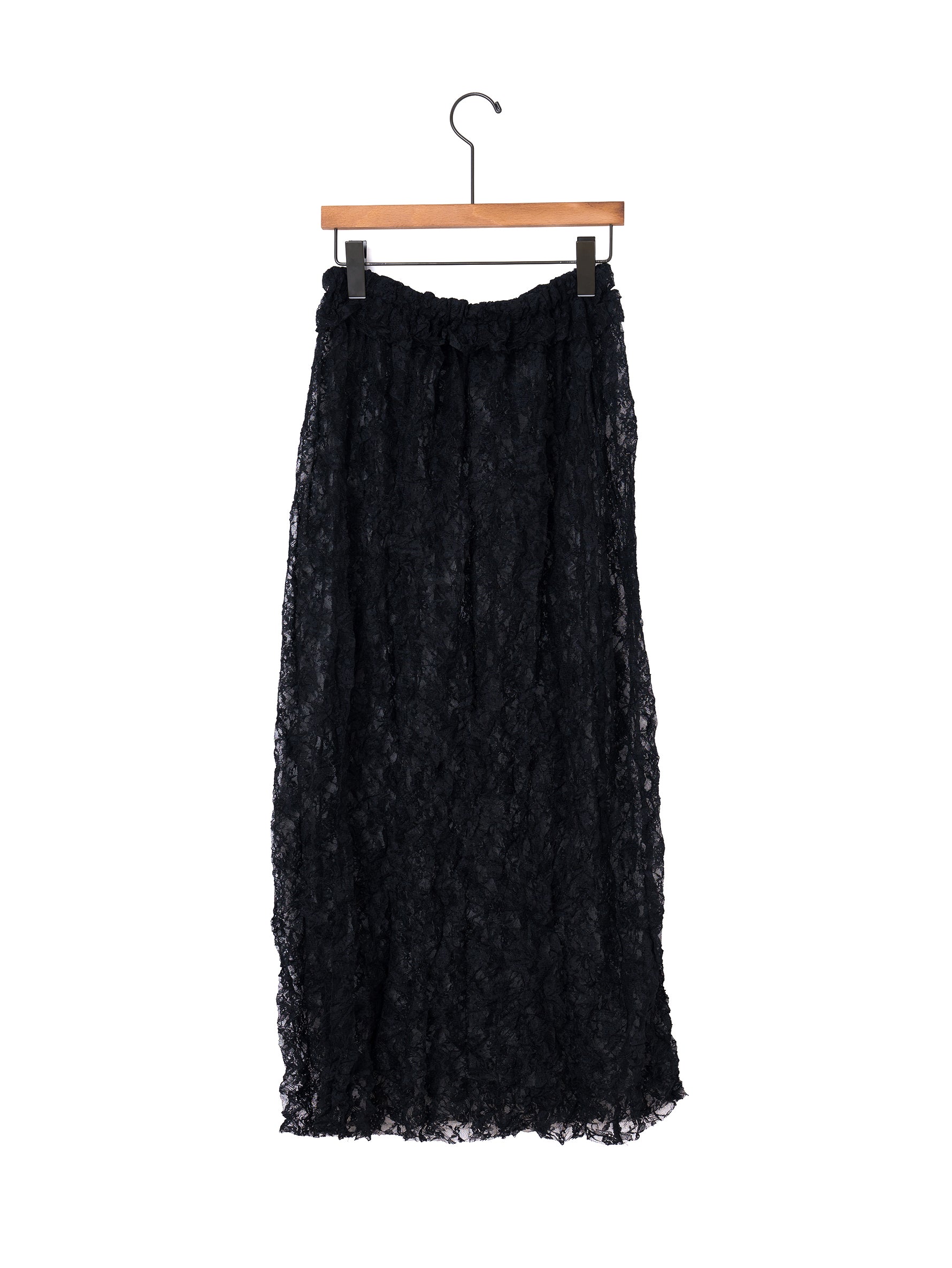 TanC TOKYO | CRUSHED LACE GATHER SKIRT TC26A-043
