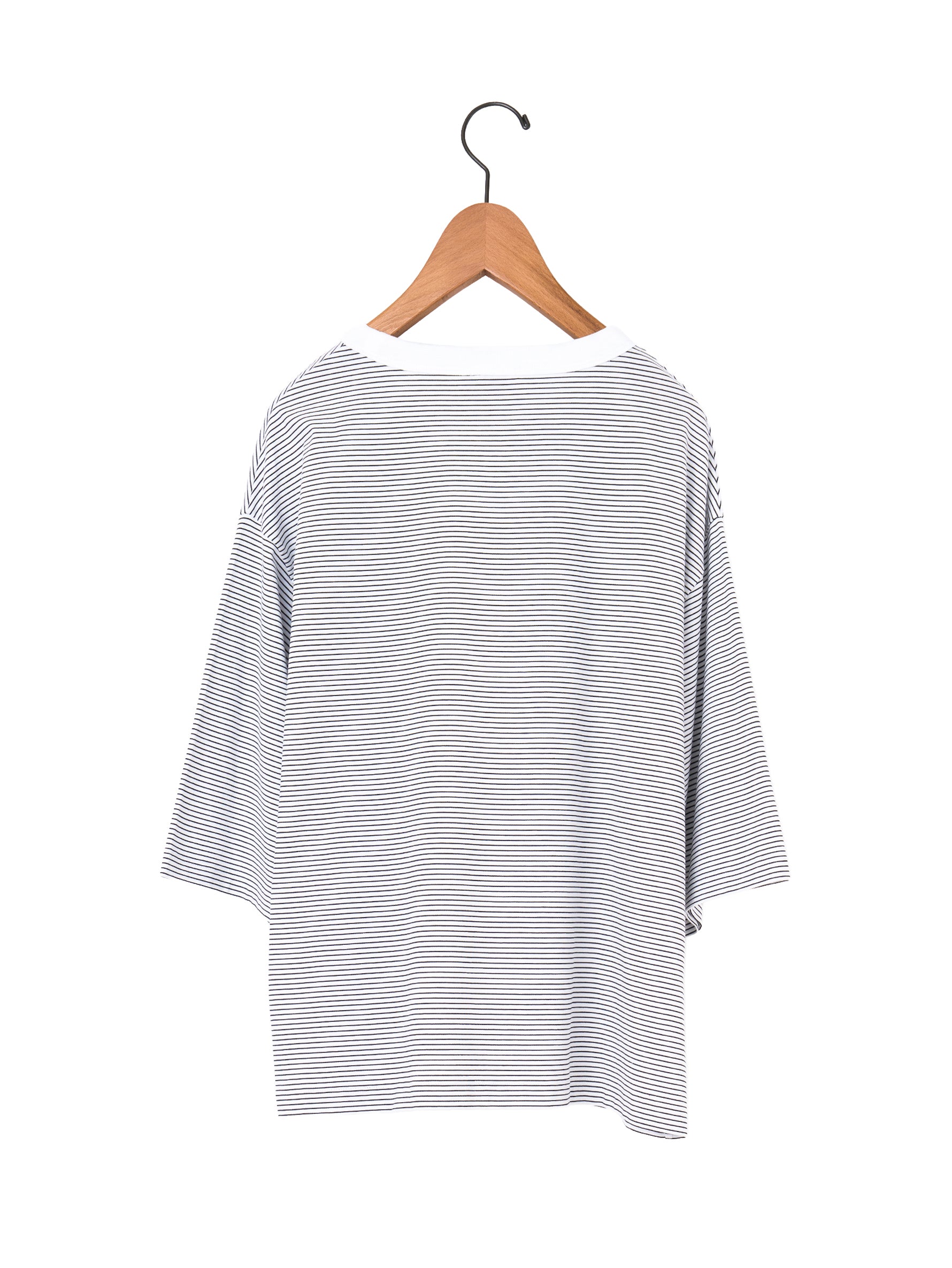 handvaerk | BOTTLE NECK 3/4 SLEEVE T-SHIRT #6207