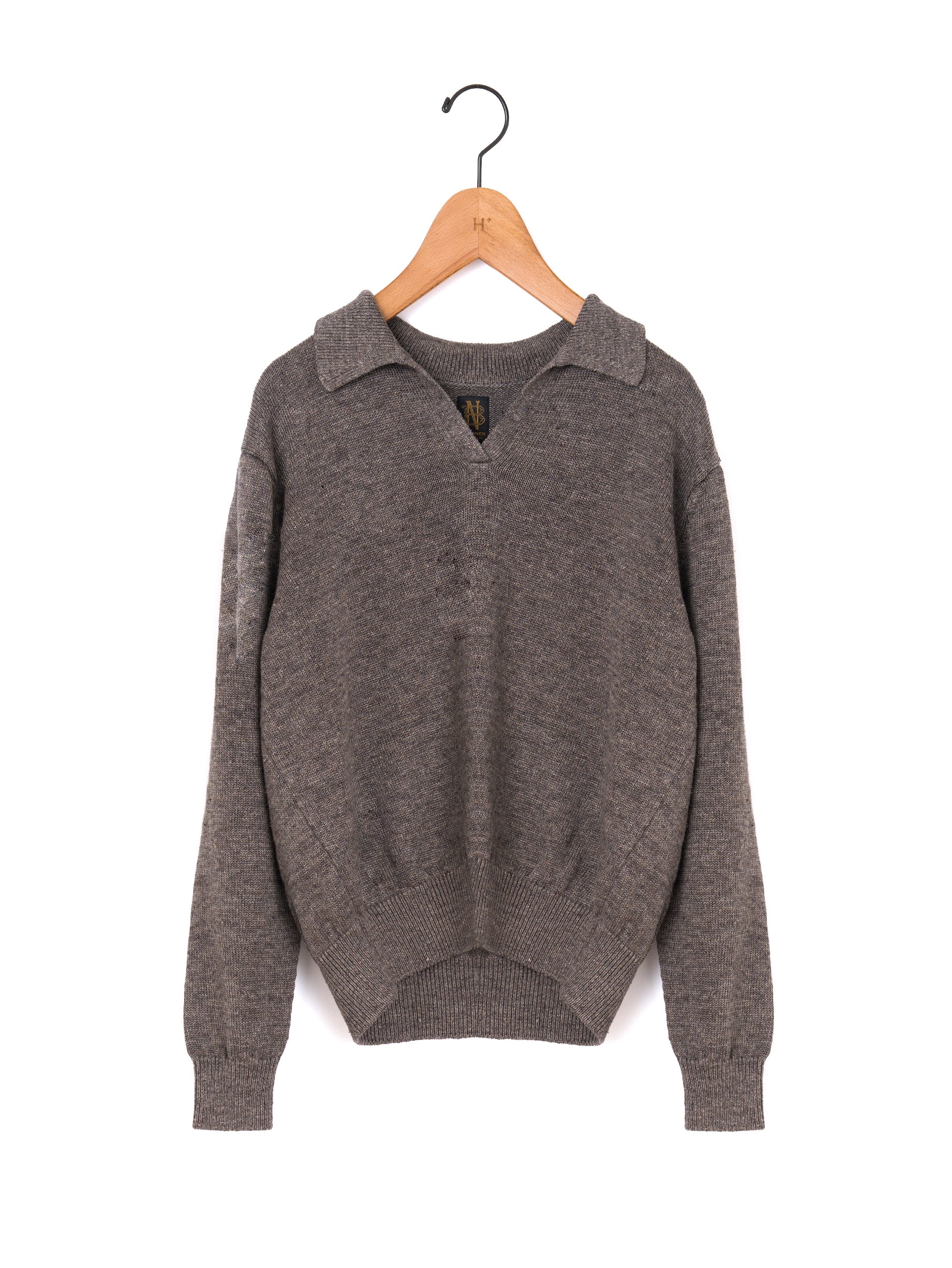 BATONER | WASHED HIGH COUNT LINEN SKIPPER BN-26SL-015
