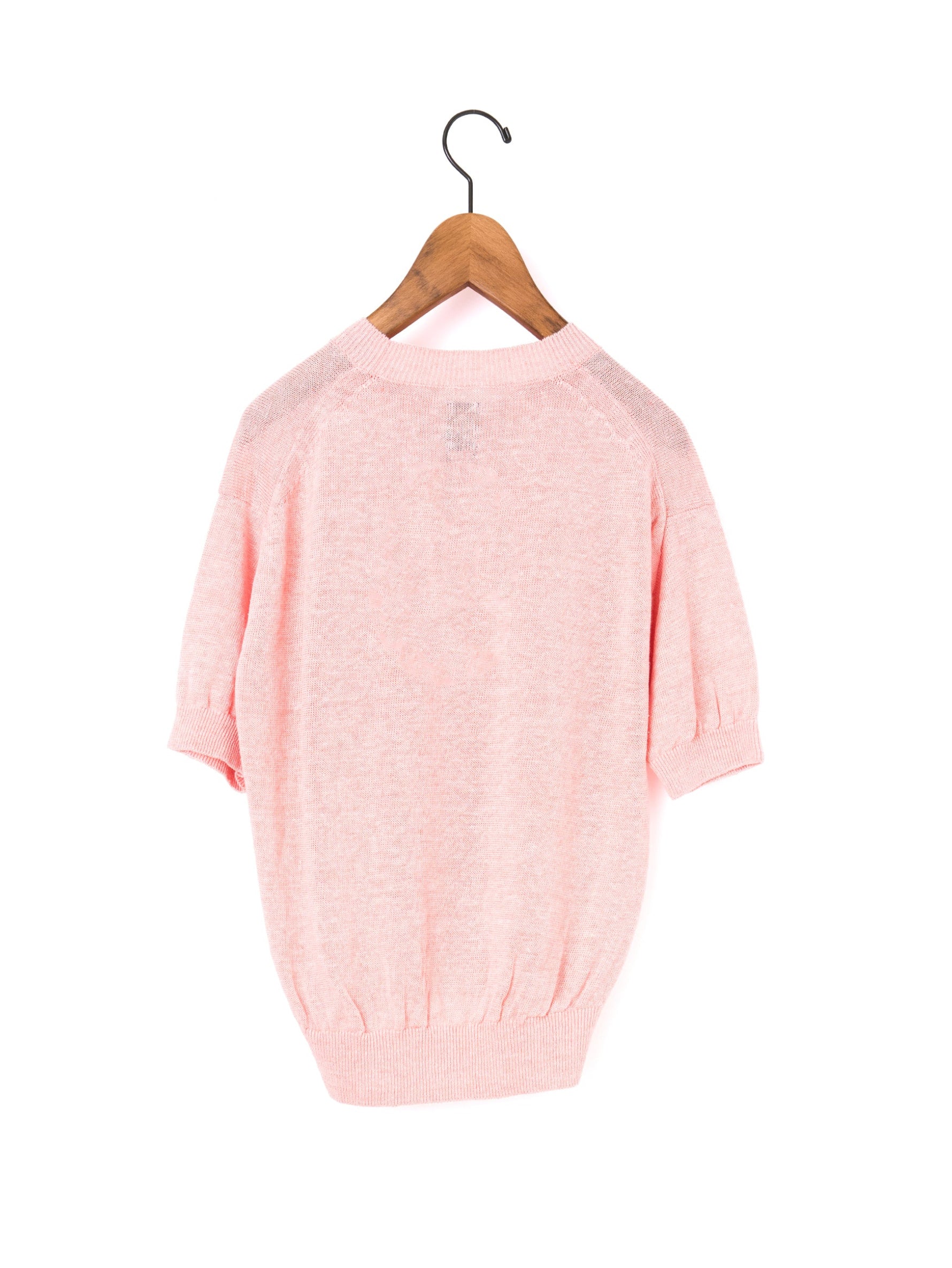 BATONER | WASHED HIGH COUNT LINEN CREW NECK SHORT SLEEVE BN-26SL-016
