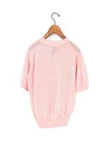 BATONER | WASHED HIGH COUNT LINEN CREW NECK SHORT SLEEVE BN-26SL-016