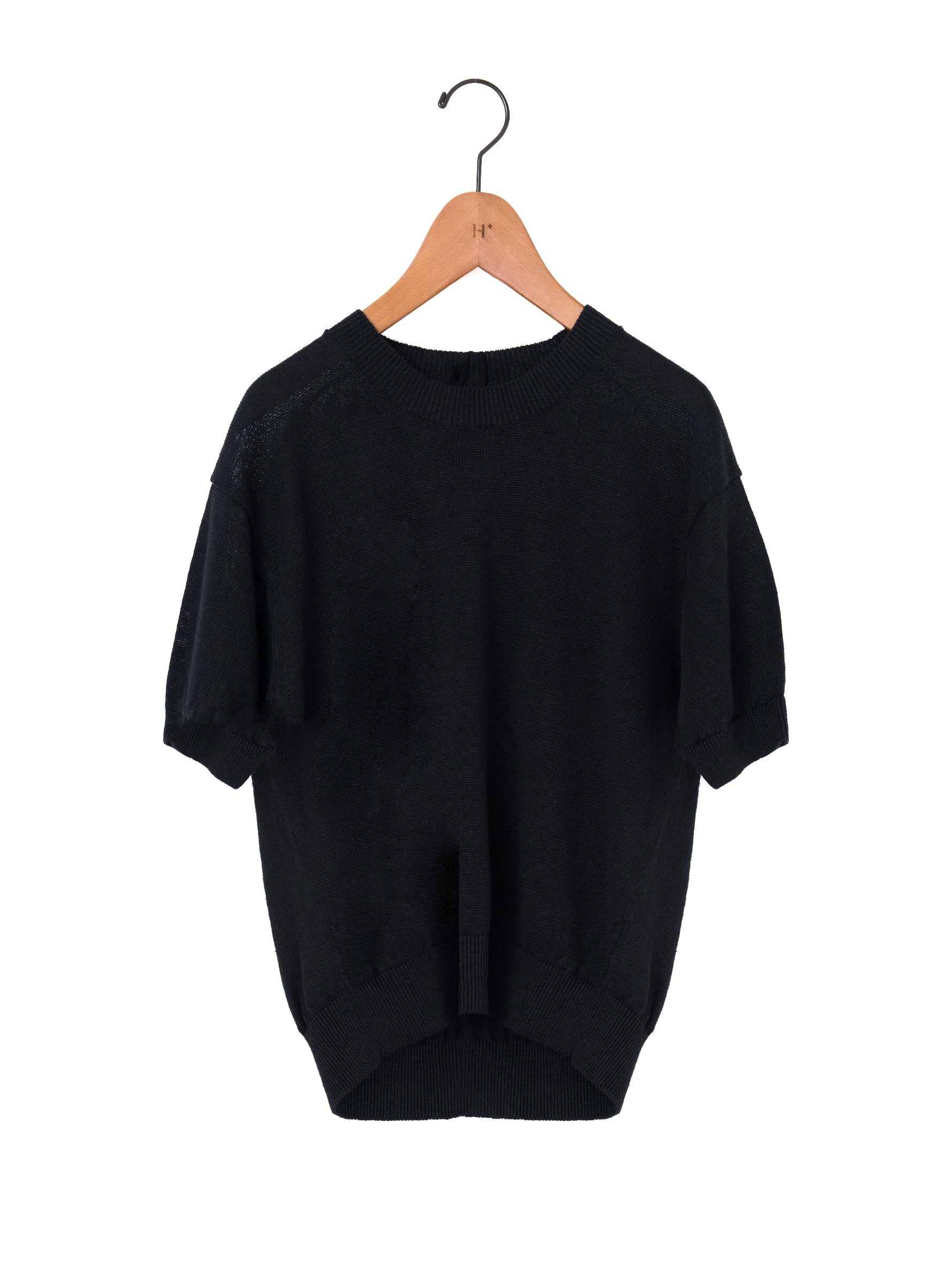 BATONER | WASHED HIGH COUNT LINEN CREW NECK SHORT SLEEVE BN-26SL-016