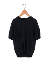 BATONER | WASHED HIGH COUNT LINEN CREW NECK SHORT SLEEVE BN-26SL-016