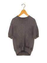 BATONER | WASHED HIGH COUNT LINEN CREW NECK SHORT SLEEVE BN-26SL-016