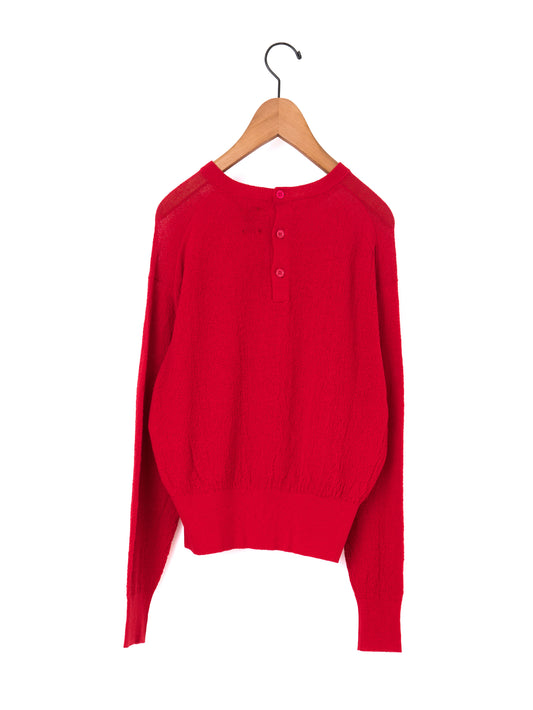 BATONER | AMUNDSEN BACK HENLEY NECK BN-26SL-027