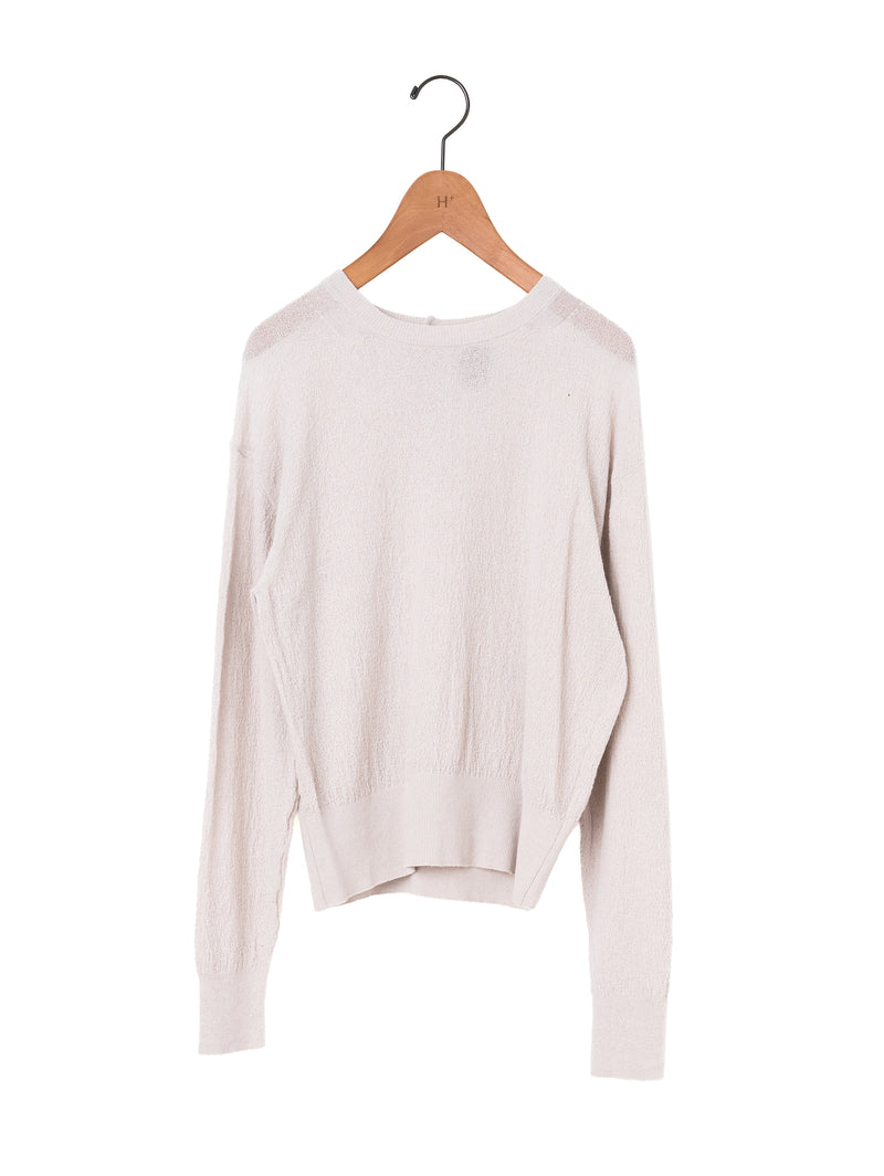 バトナー BN-26SL-027 ﾍﾞｰｼﾞｭ  AMUNDSEN BACK HENLEY NECK 1 BATONER | AMUNDSEN BACK HENLEY NECK BN-26SL-027 – H+HELIOTROPE