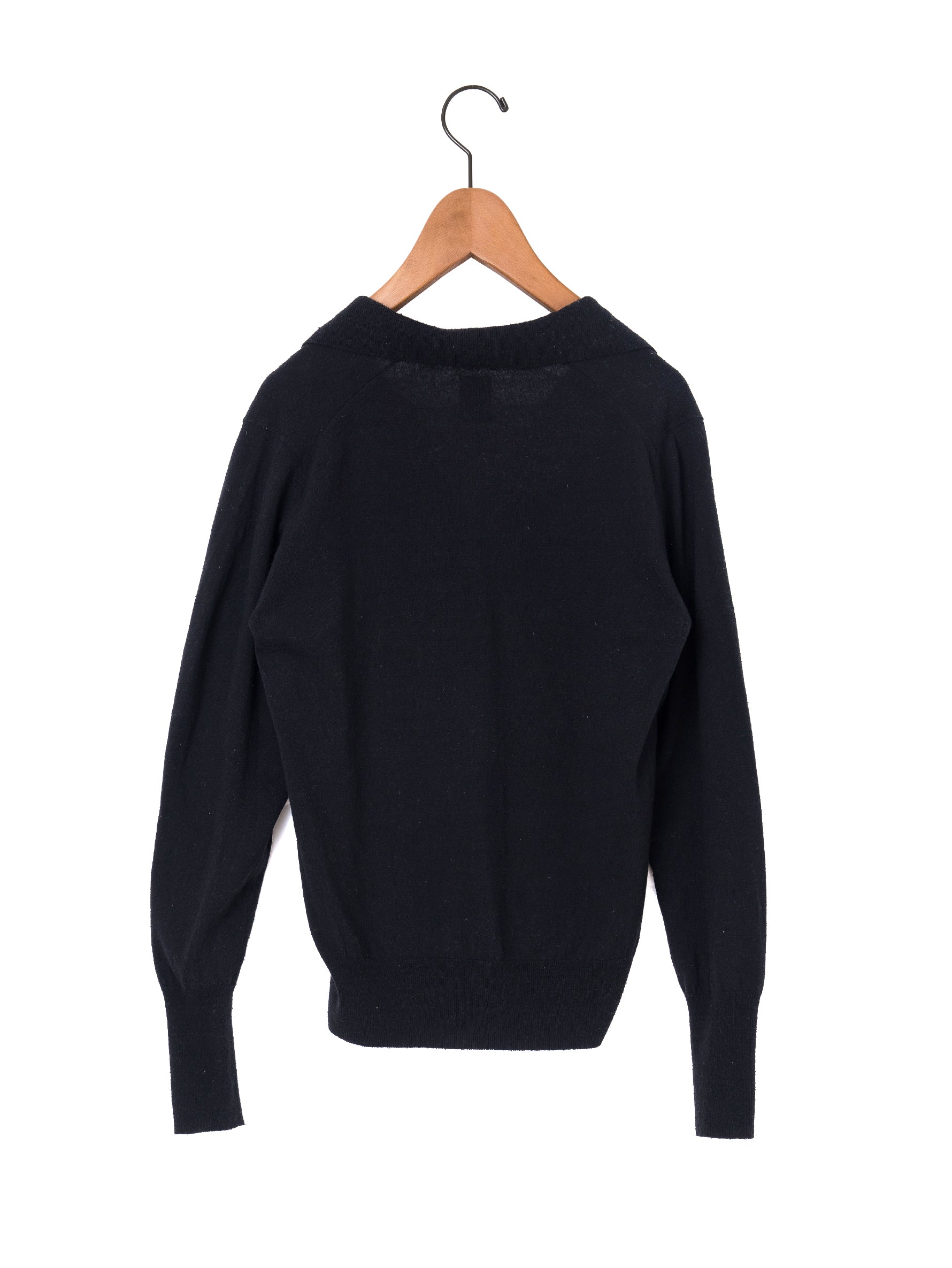 BATONER | REVIVAL SOFT SILK POLO CARDIGAN BN-26SL-034