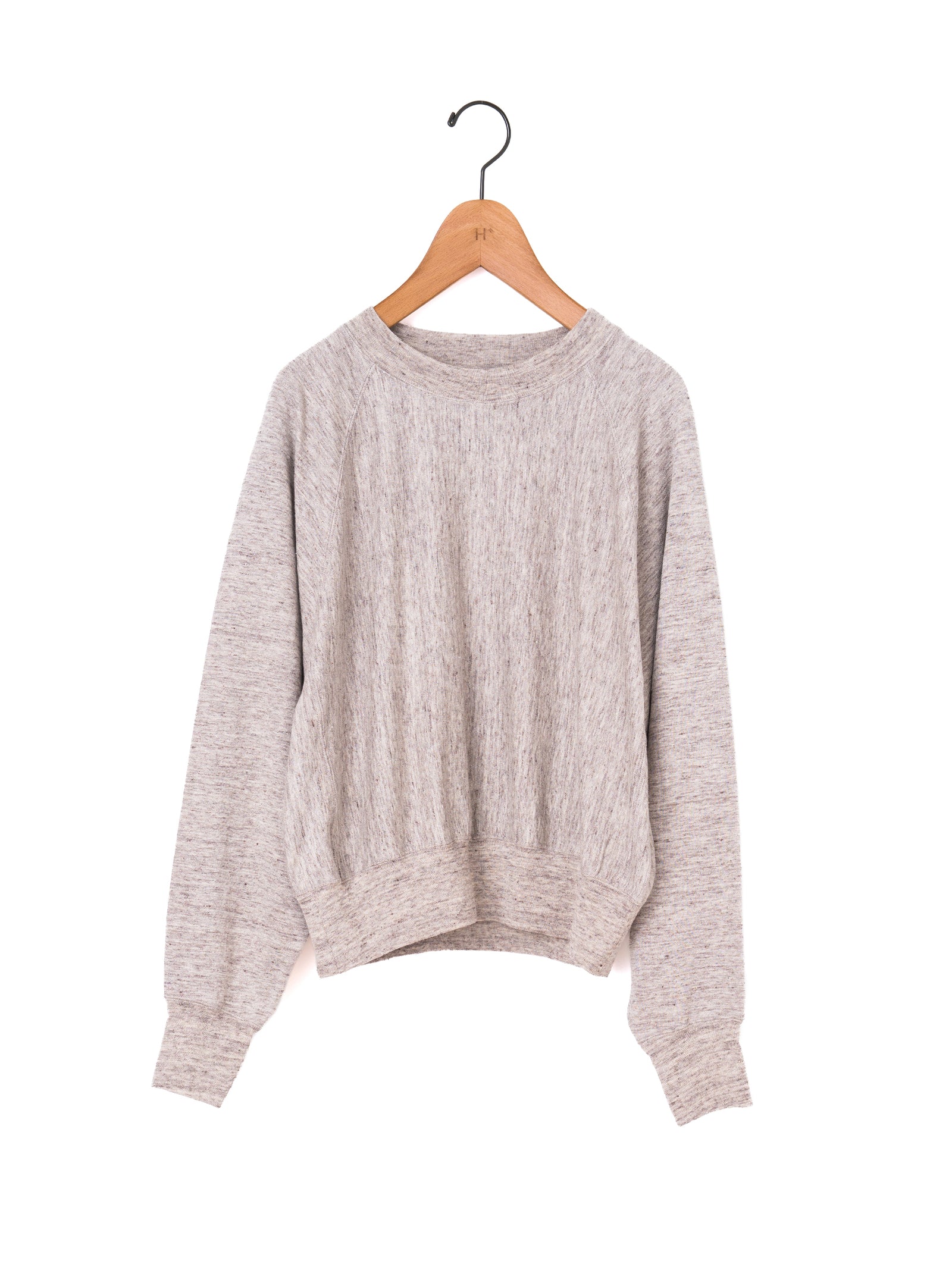 BATONER | BELGIAN LINEN URAKE LONG SLEEVE BN-26SL-035 – H+HELIOTROPE