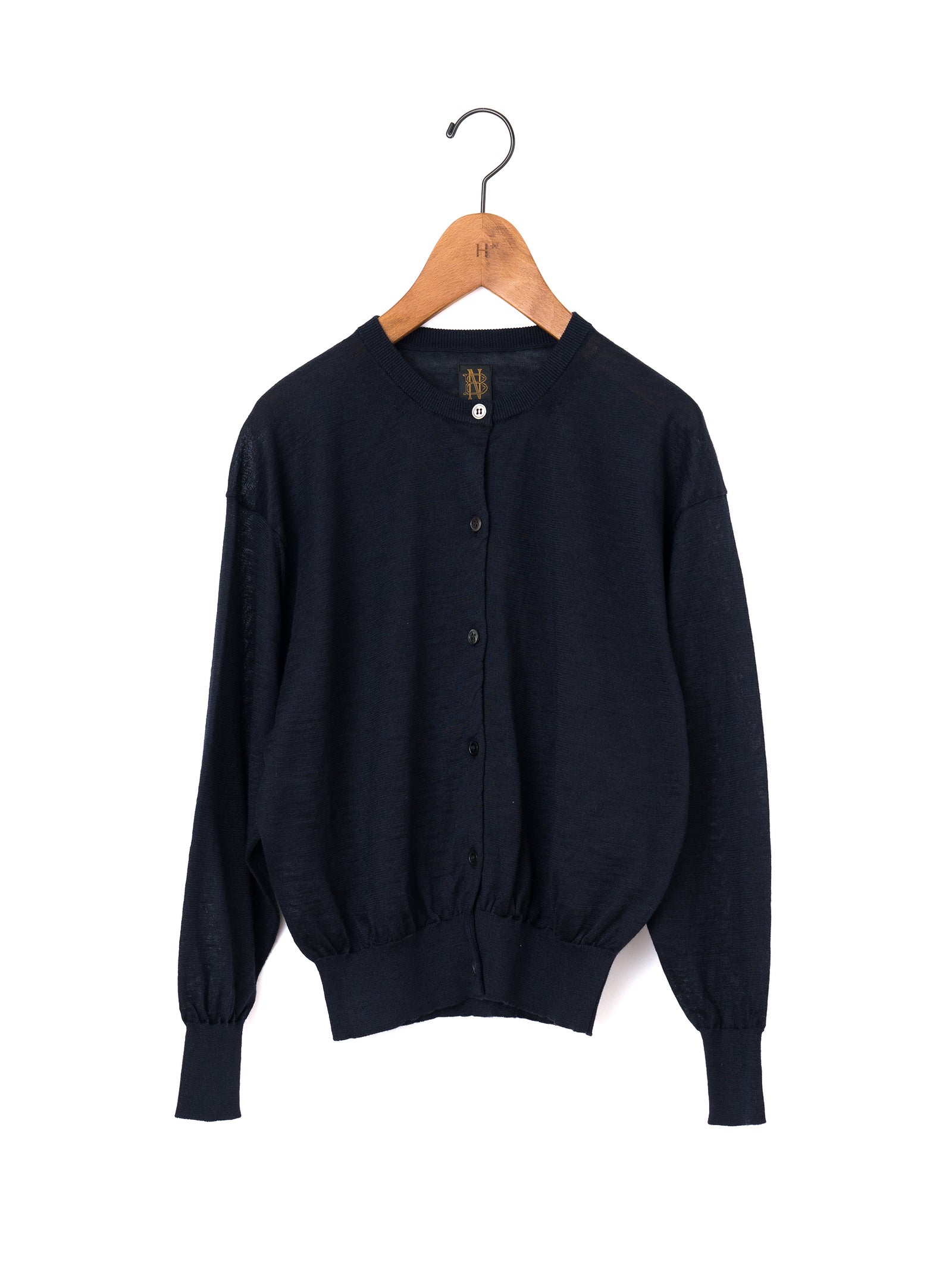 BATONER | CHOMA CREW NECK CARDIGAN BN-26SL-040 – H+HELIOTROPE