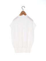 enrica | 襟付きスリーブレストップス KNIT 267