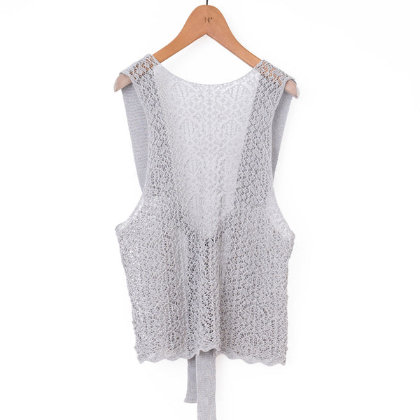 【enrica】2WAYニットベスト　アイボリー enrica | 2WAYニットベスト KNIT 225 – H+HELIOTROPE