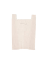 MAYDI | ENTRELAZADO Honeycomb net stitch ribbed neck and hem Top(For Women)