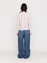 BATONER | CHIFFON LONG T-SHIRT BN-26SL-046