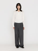 NOTHING WRITTEN | CARREL COLLAR KNIT NW26PS-1062