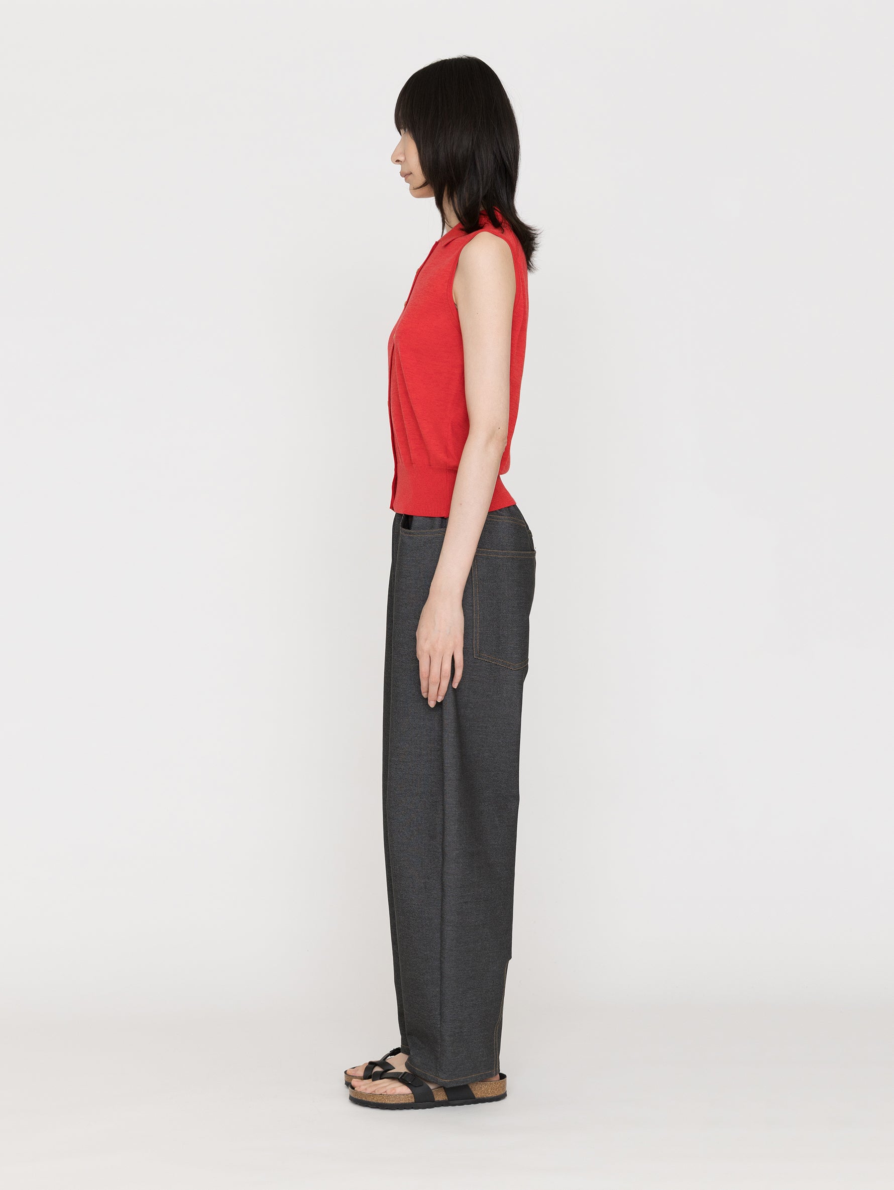 NOTHING WRITTEN | LASH SLEEVELESS KNIT TOP NW26PS-1070