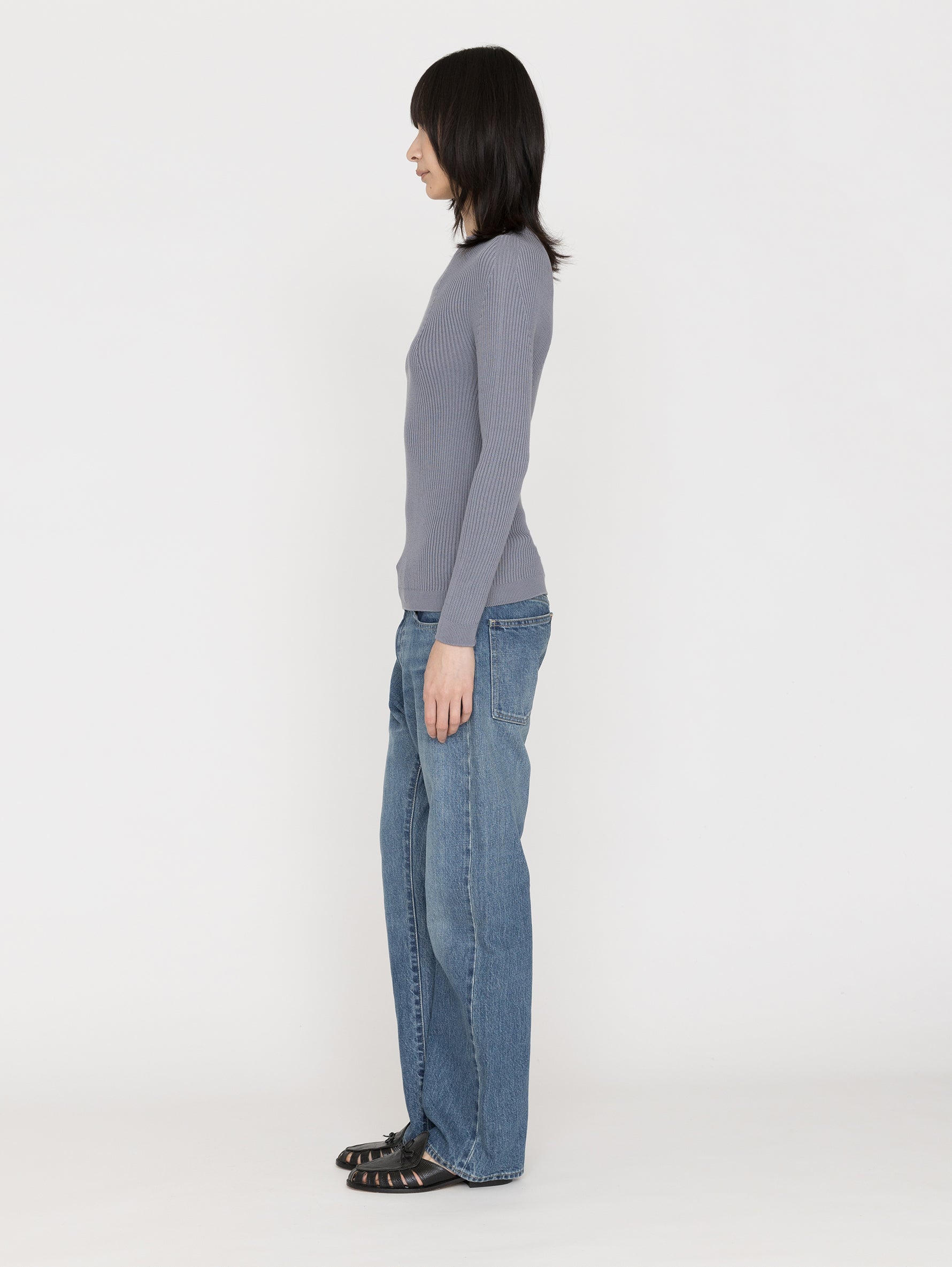 BATONER | CARIBBEAN SEAISLAND COTTON RIBNATURE LONG SLEEVE BN-26SL-024