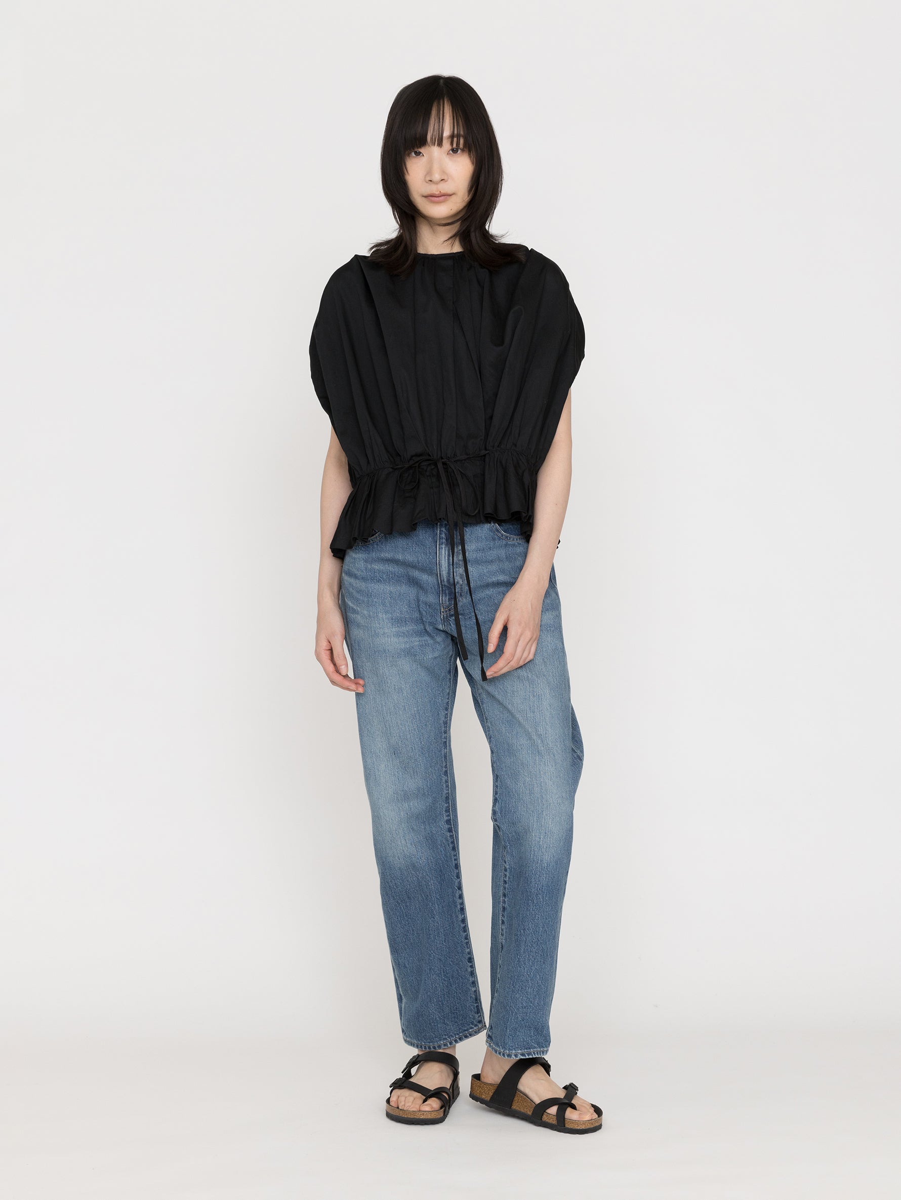 enrica | ギャザーベストトップス TOPS 152