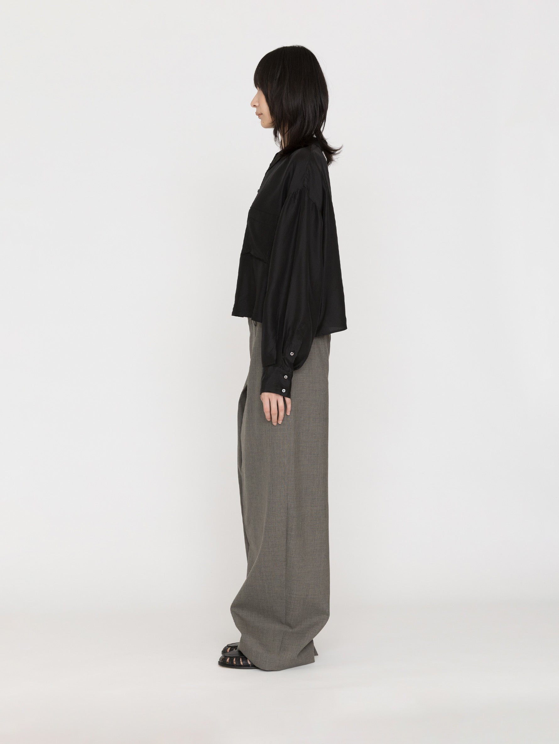 enrica | 羽二重シャツ BLOUSE 142