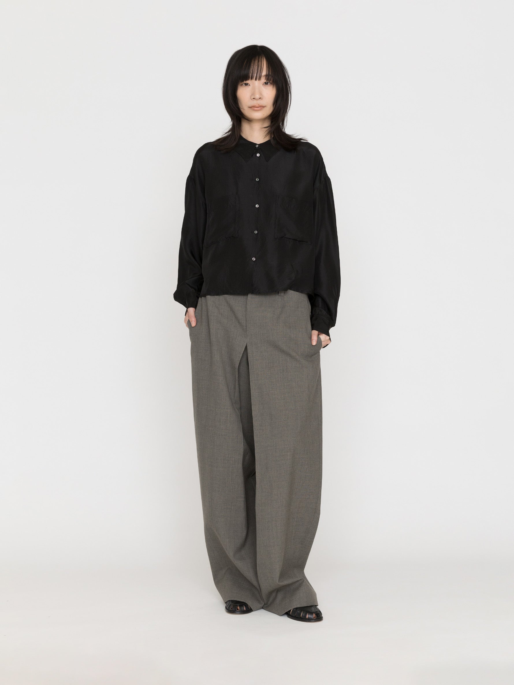 enrica | 羽二重シャツ BLOUSE 142