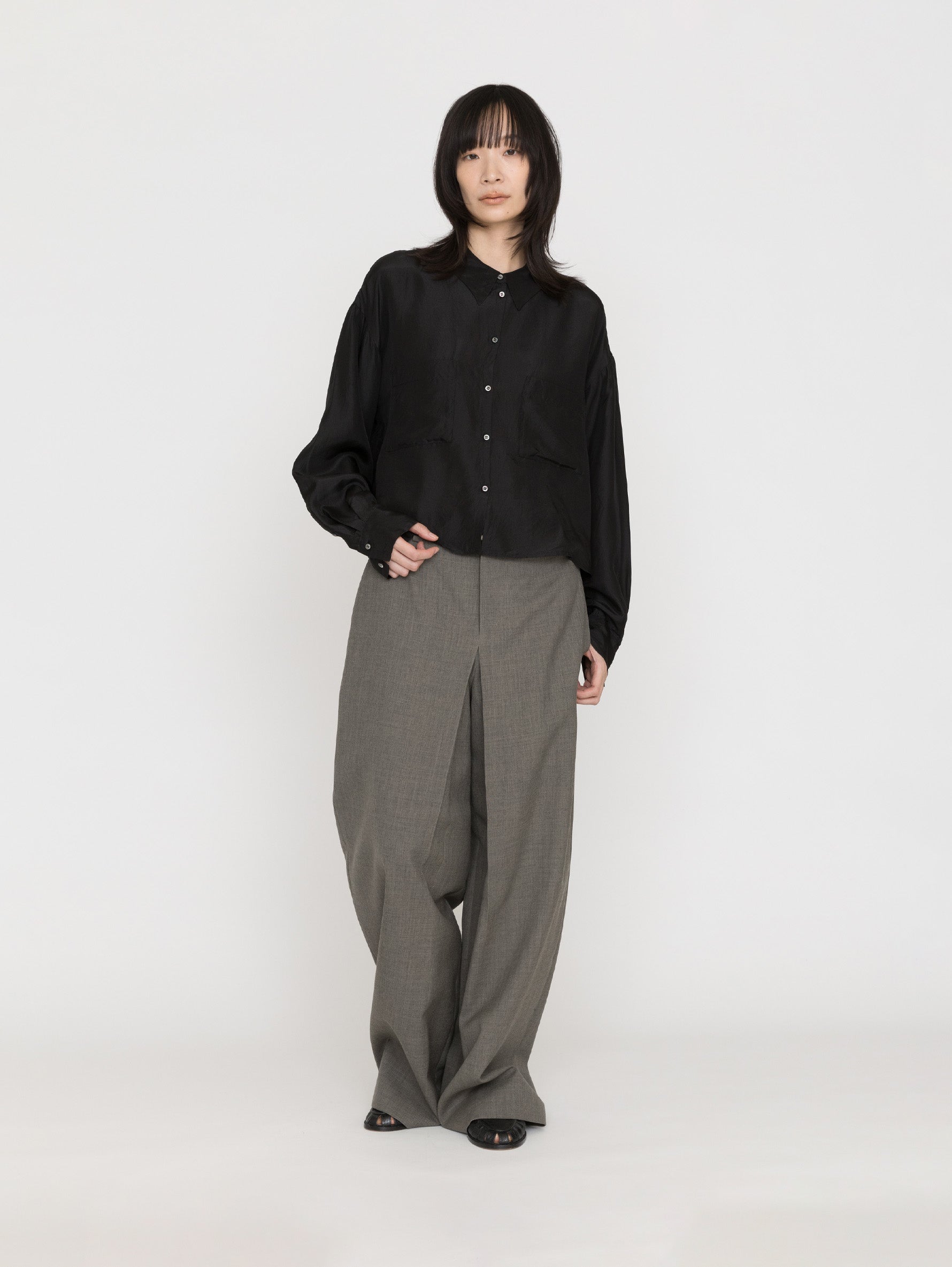 enrica | 羽二重シャツ BLOUSE 142
