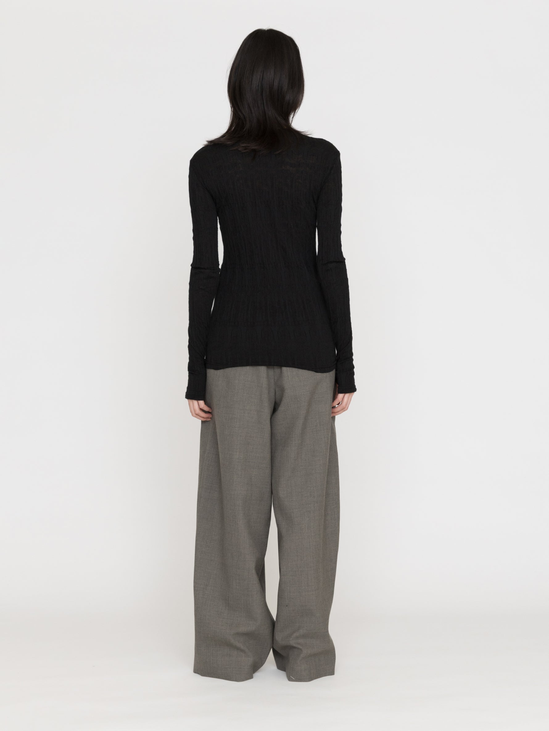 SEEALL | JACQUARD LS T-SHIRTS SAW63 TS907