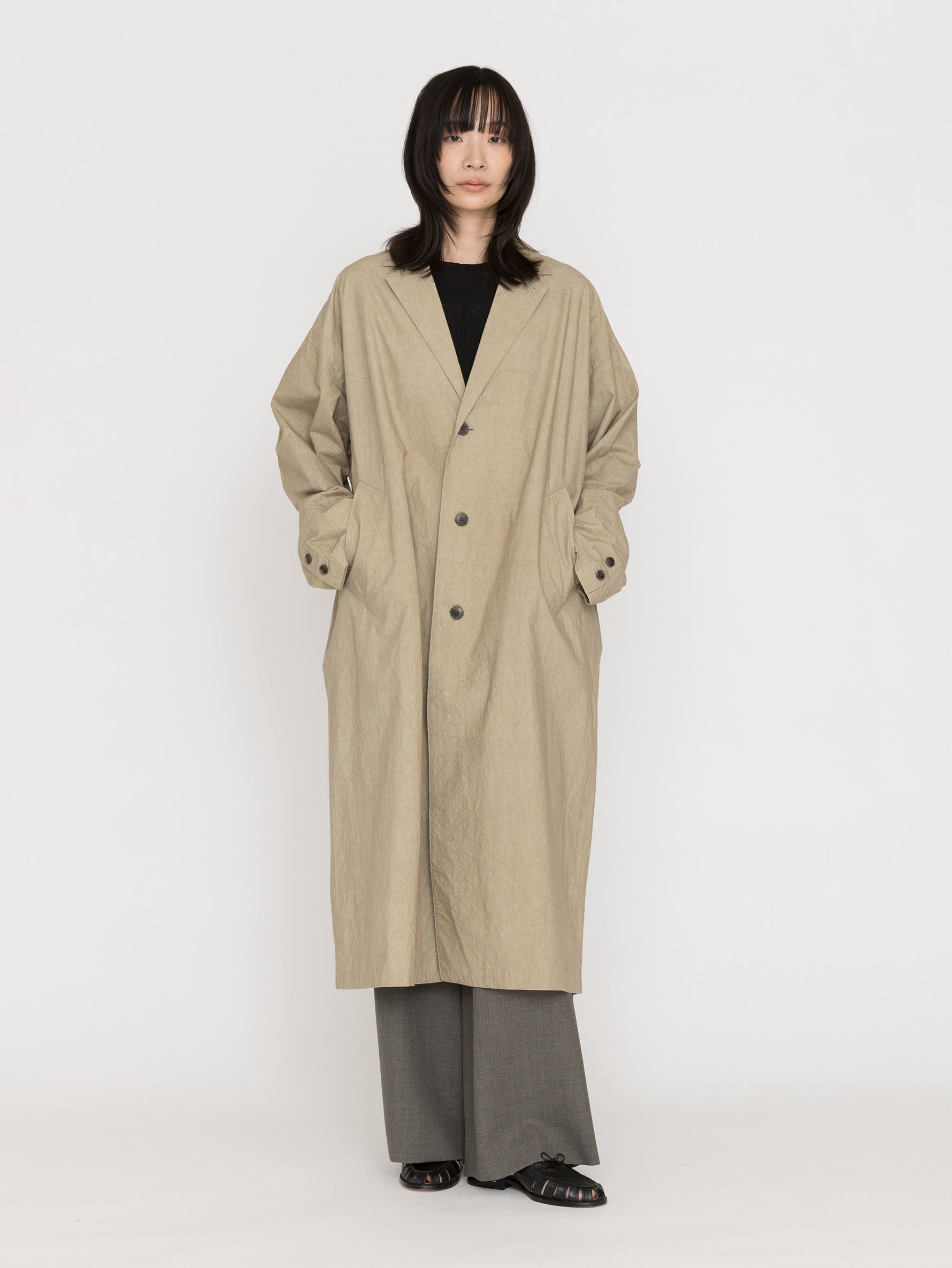 kagure | テイラードカラーショップコート GA26130-2071102