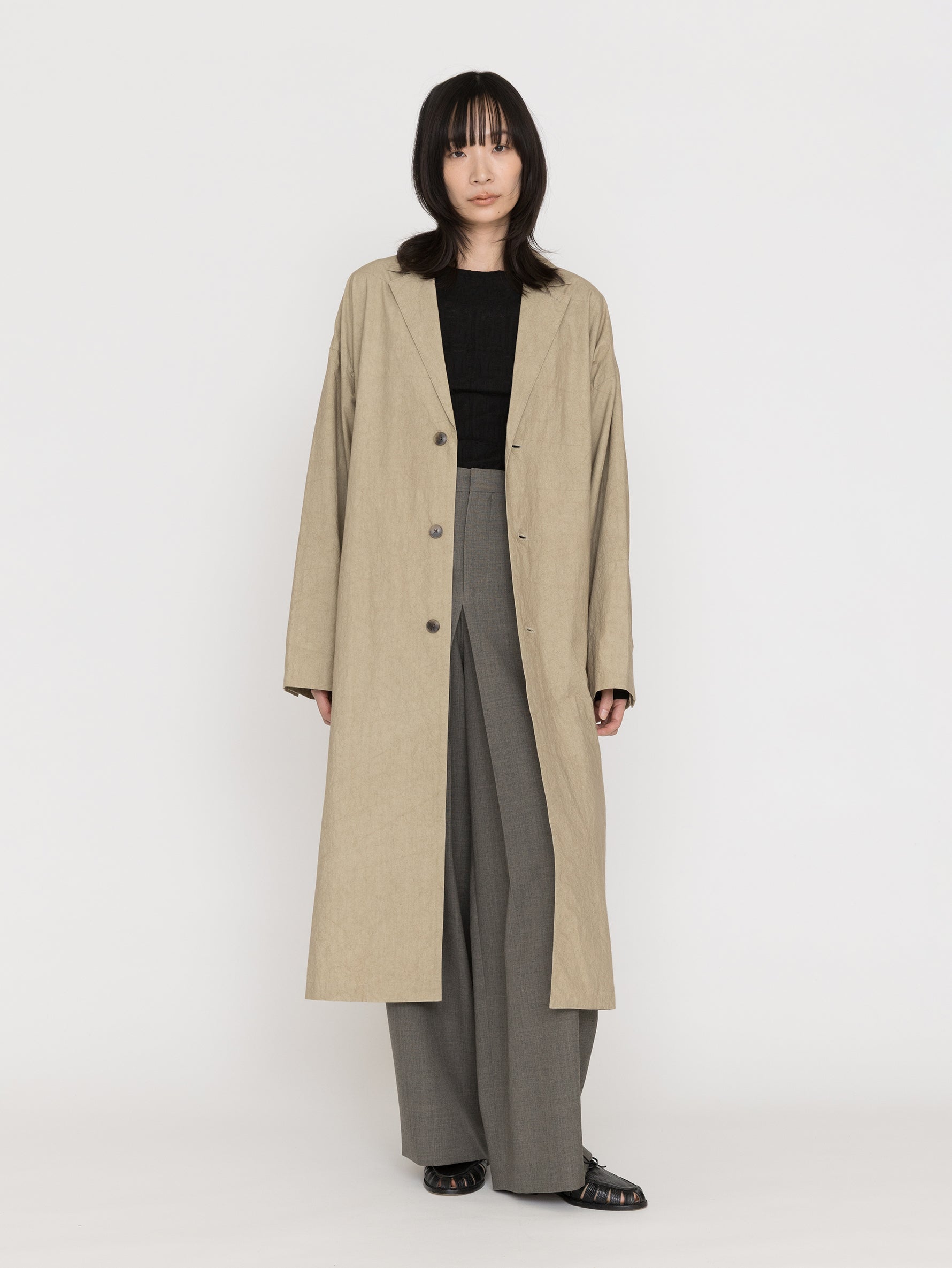 kagure | テイラードカラーショップコート GA26130-2071102