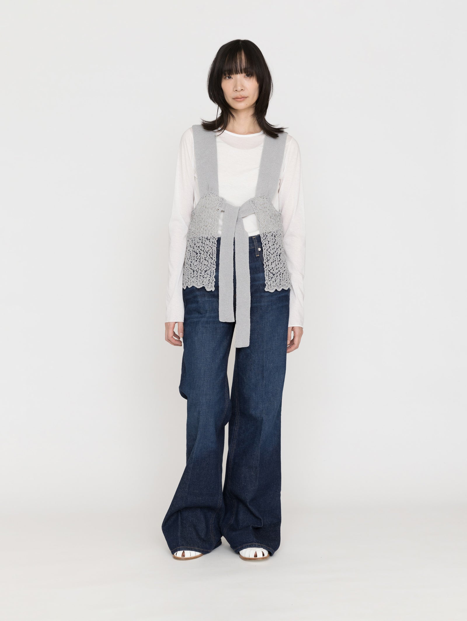 enrica | 2WAYニットベスト KNIT 225 – H+HELIOTROPE