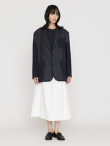 BOWTE | SUPER EXTRA FINE WORSTED & SILK SHEER VOILE TAILORED JACKET 261-06-0010