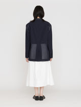 BOWTE | SUPER EXTRA FINE WORSTED & SILK SHEER VOILE TAILORED JACKET 261-06-0010