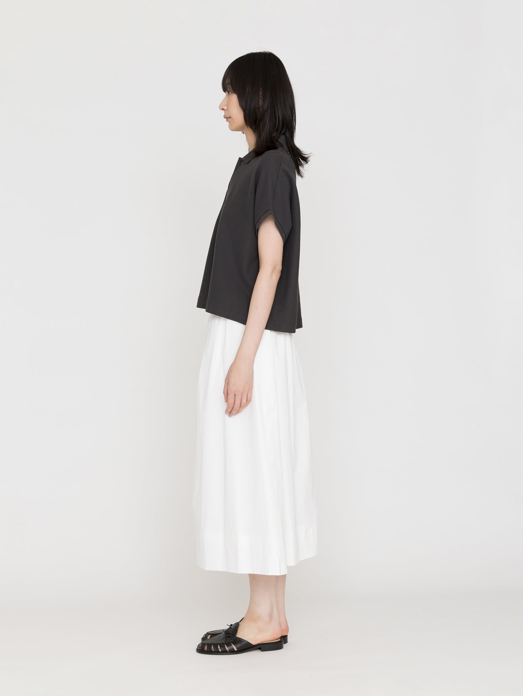 handvaerk | PIQUE DOLMAN SLEEVE POLO SHIRT #1108