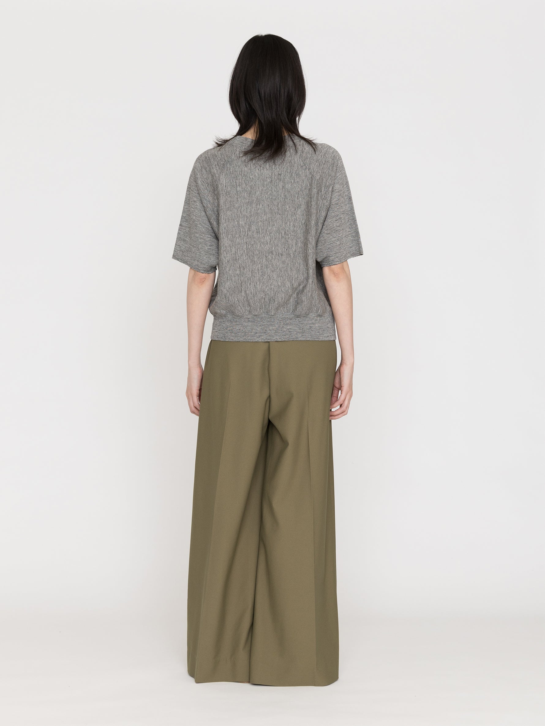 BATONER | BELGIAN LINEN URAKE SHORT SLEEVE BN-26SL-036