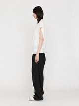 enrica | 襟付きスリーブレストップス KNIT 267